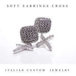 SOFT EARRINGS CROSS