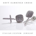SOFT EARRINGS CROSS - immagine 2