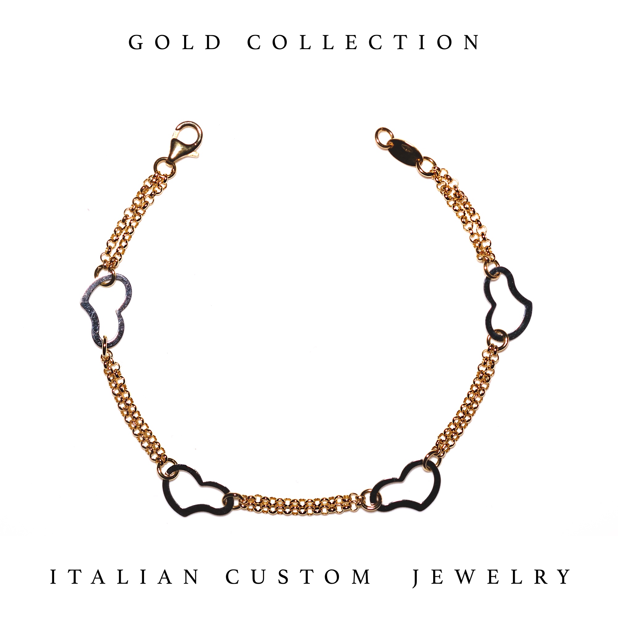 8 GOLD BRACELET - immagine 1