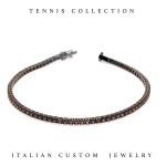 Tennis Bracelet black diamonds 2pt - Image 3