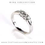 Anello Trilogy 0,46ct F VVS1