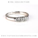 Anello Trilogy 0,46ct F VVS1 - Image 3