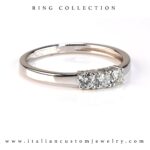 Anello Trilogy 0,29 H VVS - Image 3