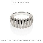 Anello Zebra con diamanti - immagine 4