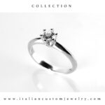 Anello Solitario O,35ct F VVS1