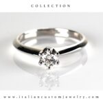 Anello Solitario O,30ct F VVS1 - Image 3