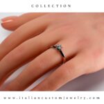 Anello Solitario O,30ct F VVS1 - Image 5