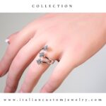 Anello Trinity con diamanti - immagine 3