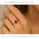 Anello Rubino Ovale - immagine 4