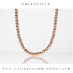 Girocollo Amazing Argento Rosa