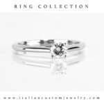 Anello Solitario 0,35ct D VVS1 - immagine 3