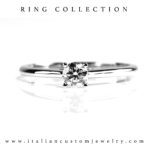 Anello Solitario 0,30ct E VVS1 - immagine 3