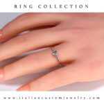 Anello Solitario 0,35ct D VVS1 - immagine 4