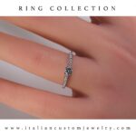 Anello Solitario 0,15ct D VS1 - immagine 4