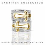 Orecchini a croce - immagine 3