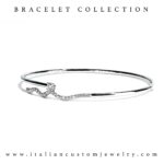 Bracciale Tennis rigido con diamanti - Image 2