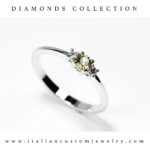 Anello Con Zaffiro e Diamanti - immagine 2