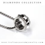 Ciondolo Uomo Diamanti - immagine 2