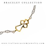 Bracciale In  Argento Con Rosa Venti - Image 2