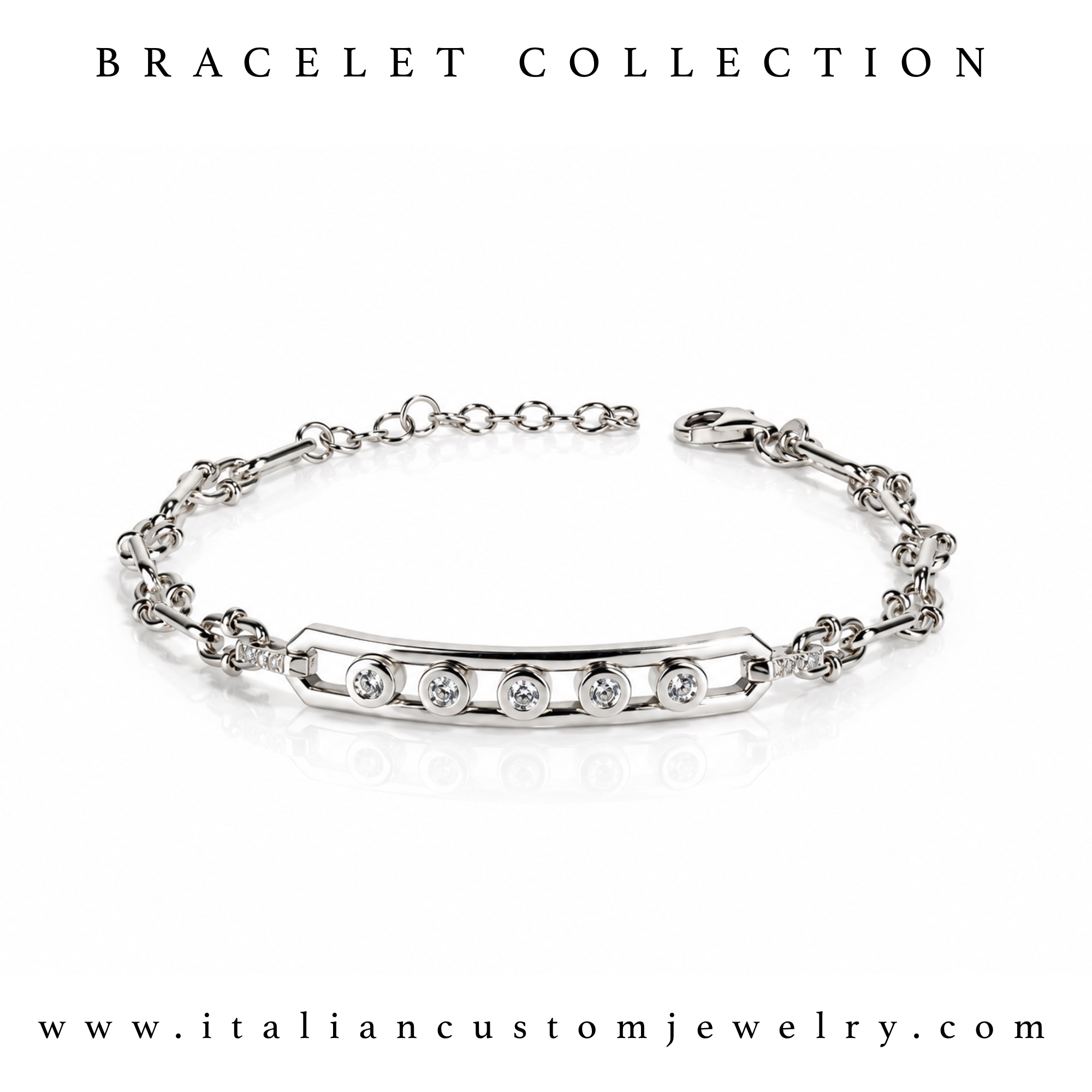 M2 Bracciale In Argento - Image 1