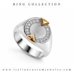 Anello in Argento Sigillo Tondo - Image 2
