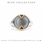 Anello in Argento Sigillo Tondo