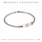 Bracciale In  Argento Con Rosa dei Venti Piccola - Image 2