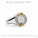 Anello in Argento Sigillo Tondo - Image 3
